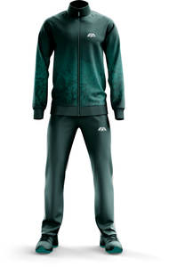 Chándal de sublimación completo personalizable, ropa deportiva de impresión Digital de secado rápido, ropa deportiva de invierno XL, fabricación de chándal con logotipo al por mayor - Product Image 2