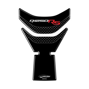 3D Gel di carbonio adesivo per moto di protezione del serbatoio compatibile con per BMW R1250RS - Product Image 1