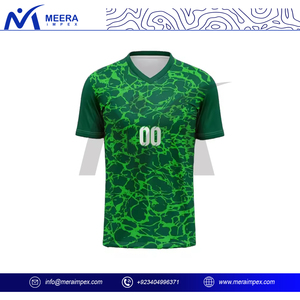 Camiseta de fútbol personalizada para hombre, camiseta de fútbol transpirable de secado rápido, uniforme de equipo impreso por sublimación, proveedor de ropa deportiva al por mayor OEM - Product Image 2