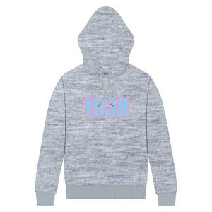 1938 Jack et Jill of America gris pull à capuche bleu Chenille broderie noir organisations civiques et professionnelles vêtements - Product Image 2