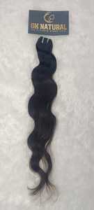 การต่อผมมนุษย์แบบธรรมชาติผมมนุษย์บริสุทธิ์ผมต่อแบบธรรมชาติเรมี่ไม่ผ่านการแปรรูปน้ำและมัดเป็นลอนลึกสำหรับผู้หญิง - Product Image 2