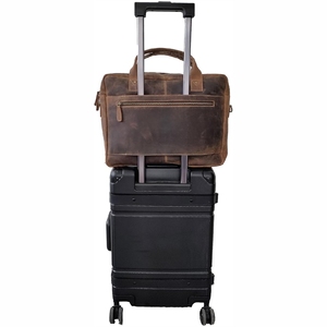 Nouveau sac de bureau pour ordinateur portable en cuir souple de qualité supérieure 2025 meilleur design avec grande capacité et sangles réglables - Product Image 4
