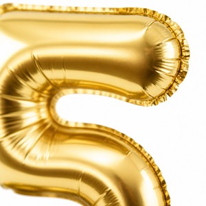 Number <b>Balloons</b> 40 Inch Foil Mylar <b>Balloons</b> 0-9 Birthday Party <b>Decoration</b> Gold Silver Helium <b>Balloons</b> Wholesale - Product Image 2