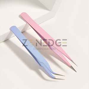 แหนบต่อขนตาสแตนเลสแบบมืออาชีพ - Product Image 4