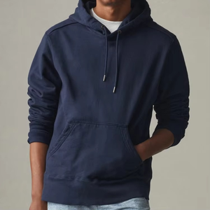 Hombres cordón en Blanco polar cuarto cremallera pulóver personalizado sudaderas con capucha logo Streetwear básico sudaderas con capucha Fitness invierno Sudadera con capucha - Product Image 5