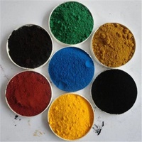 Pigment d'oxyde de fer pigment en poudre bleu pour carreaux de sol en ciment de couleur