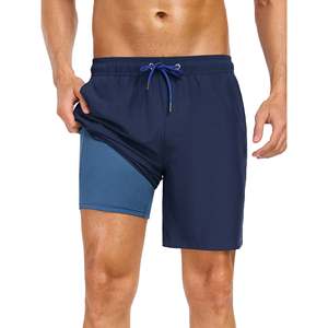 Short personnalisé pour hommes Short de plage extensible dans les 4 sens avec poche pour téléphone Short de plage Surfer à séchage rapide à taille élastique sublimée pour hommes - Product Image 4