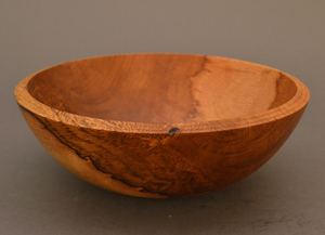 Cuenco hecho a mano de madera Natural para servir dulces - Product Image 2