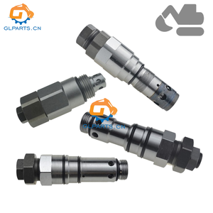 Válvula de alivio de excavadora 201-9352 2019352 para Caterpillar 318C 319C 320C 320D 321C 322C 324D 325C Válvula de alivio auxiliar - Product Image 1