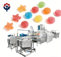 Ligne de production industrielle entièrement automatique de bonbons gélifiés avec système complet Mogul pour une fabrication à grande vitesse
