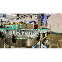 Machine d'étiquetage de bouteilles pneumatique semi-automatique Aim Technologies, contrôlée par PLC, équipement d'emballage de boissons à haute économie d'énergie