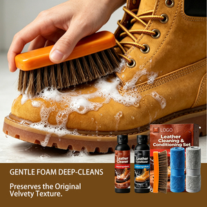 Detergente e Condizionatore per Stivali in Pelle per Operai, Costruttori, Meccanici, Elettricisti e Agricoltori - Product Image 1