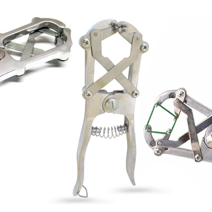 Elastrator Applicateur de castration Plastique Anneau Bleu Outil Vétérinaire Queue de Chiot Bandage Amarrage Soins des animaux Vétérinaire - Product Image 1