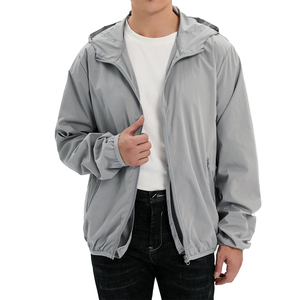 Veste coupe-vent vintage pour homme de haute qualité, à capuche, col montant, fermeture éclair, respirante, pour sports d'hiver, service OEM - Product Image 1