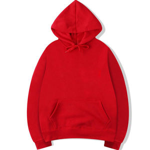 Sudaderas con capucha de invierno sólidas de algodón 100% para hombre, Sudadera con capucha de manga larga con cremallera y bolsillo con cremallera - Product Image 3