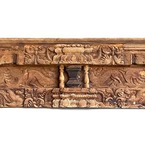 Cadre en bois sculpté de style héritage - Product Image 3