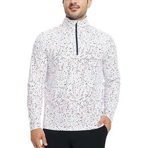 Veste de sport à demi-zip pour homme, sublimation, évacuation de l'humidité, performance, pour les sports de plein air - Product Image 2
