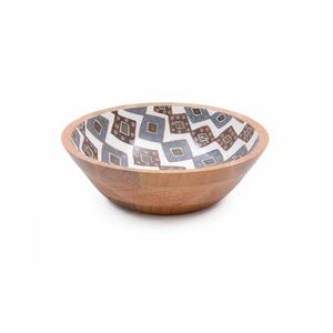 Wooden <b>Bowl</b> Manufacturer New Design Polished Tableware <b>Salad</b> <b>Serving</b> <b>Bowl</b> at Lowest Price Kitchenware Decorative <b>Serving</b> - Product Image 1
