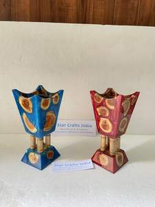 2024 nouveau élégant arabe écologique bois et résine Mubkhar brûleur d'encens charbon de bois brûleur d'encens Bakhoor brûleur pour la décoration intérieure - Product Image 6