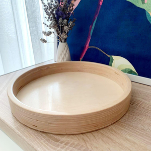 Bandeja de madera hecha a mano para un hogar elegante y uso diario por Crescent Crafts - Product Image 2