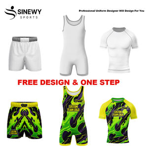 Singlet de Lucha Libre Personalizado con Impresión Completa para Adultos, Spandex/Poliéster, Unisex, Singlet de Lucha Libre Bsci al por Mayor, Reversible y Duradero - Product Image 2