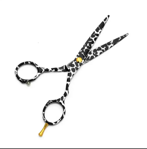 Venta caliente japonés profesional 440C acero doble peluquero tijeras de pelo tijeras de mano izquierda precisión HERRAMIENTA DE BELLEZA DE ACERO INOXIDABLE - Product Image 2