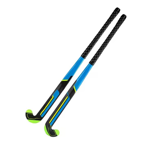 Bâtons de hockey sur gazon en matériau composite carbone durable, poids 500-560g, courbure basse/moyenne/pro, équilibre pour jeunes (38-40) - Product Image 1
