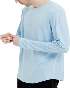 Camiseta Deportiva de Manga Larga para Hombre, Elegante, de Alta Calidad, 200g, Poliéster, Secado Rápido, Transpirable, con Logotipo Impreso Digitalmente - Product Image 1