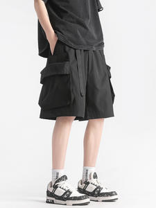 Short cargo décontracté à séchage rapide pour hommes avec design Joker 100% polyester tendance grande poche expédition DDP - Product Image 5