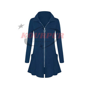 Nueva llegada Sudadera con capucha larga moderna y elegante para mujer a precio razonable con bolsillos - Product Image 3