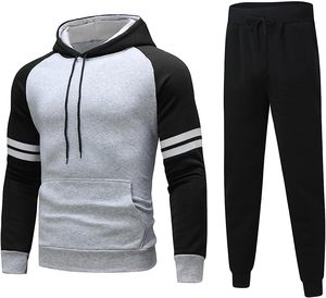Men's Sportswear Sweatsuit Breathable Cotton <b>Fleece</b> Two-Piece <b>Jogger</b> Set Plus Size Winter Tracksuit for Men and <b>Women</b> - Product Image 3