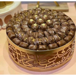 Bol en métal doré de meilleure qualité Bol de service en chocolat attrayant Fournitures d'hôtel pour les bonbons, les mariages, les fêtes et autres occasions - Product Image 4