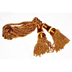Nueva colección de alta calidad, cordones de flecos de rayón, borlas de lingotes multicolores para uniformes ceremoniales decorativos, precio razonable - Product Image 2