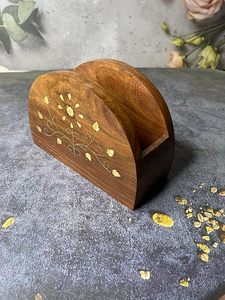 Décoration de table porte-serviette de restaurant porte-serviettes décoratif design porte-serviettes carré personnalisé porte-anneau de serviette - Product Image 2