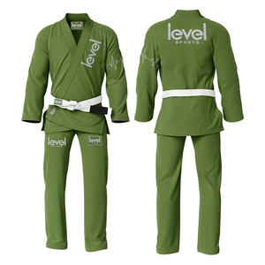 Uniforme de entrenamiento BJJ Gi ligero y barato | Conjuntos de kimono Jiu Jitsu profesional Logotipo personalizado de algodón 100% - Product Image 1