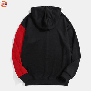 Impression personnalisée nouveaux hommes sweats à capuche 2024 décontracté sweats à capuche ronds hommes couleur unie haut meilleure vente produit - Product Image 2