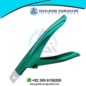 Cortaúñas Metálico de Acero Inoxidable para Manicura y Pedicura, Verde Acrílico, para Uñas Postizas |   Instrumentos de Belleza, Herramientas de Salón - Product Image 2