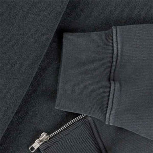 Wholesale Customized High Quality Cotton French Terry Zipper <b>Hoodies</b> for Men Embroidered Oversized <b>Plain</b> Blank Sweatshirts - Product Image 6