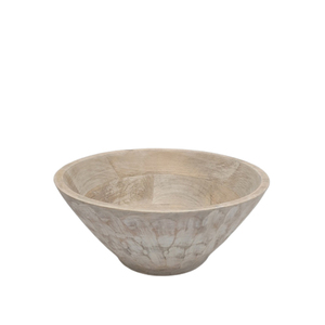 Kitchenware Acacia Wooden Round Fruit <b>Bowl</b> With Base Brown Polish Serving <b>Bowl</b> Handicraft Salad Mixing and <b>Soup</b> <b>Bowl</b> - Product Image 4