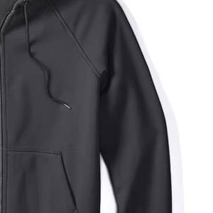 Travail professionnel en haute qualité 500 GSM coton polaire épais uni tissu tricoté blanc dans une nouvelle mode pour les hommes avec un travail personnalisé - Product Image 2