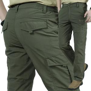 Pantalon d'extérieur à séchage rapide Pantalon de randonnée DWR à haute élasticité résistant à l'usure Cordura pour hommes - Product Image 2