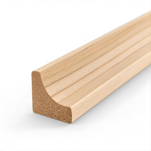 Moldura de madera embellecedora Falda de zócalo decorativa Muebles de gabinete sólido Gabinete de cocina de madera de primera calidad Diseño de gabinete de madera - Product Image 1