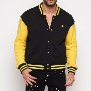 Chaquetas Varsity Personalizadas para Hombre con Logotipo Personalizado 2026, Chaquetas Varsity con Patrón Sólido a Precio Accesible para Uso en Exteriores - Product Image 2
