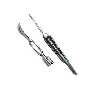 Instrumento Quirúrgico Oftálmico Micro de Alta Calidad, Combo Akahoshi de Acero Inoxidable, Precortador Recto y Afilado, Manual, Certificado MOL - Product Image 1