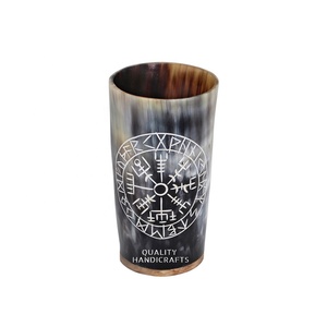 Cuerno Vikingo Artesanal de Cuerno Natural de Alta Calidad, 200-250ml, 6 Pulgadas, Estilo Vintage, Regalo Empresarial, Apto para Lavavajillas, para Bebidas Frías - Product Image 6