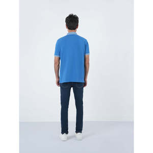 เสื้อโปโลทรงเข้ารูป Bernal Slim Fit รุ่นปกติ เนื้อผ้าถักน้ำหนักเบา ระบายอากาศได้ดี ปักลายเรียบๆ ไซส์ใหญ่พิเศษ 6XL สีเข้ม - Product Image 4