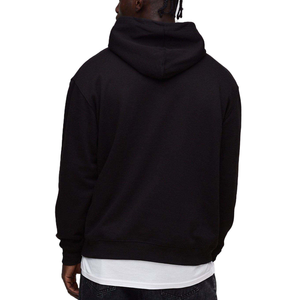 Wholesale Men Hoodie Blank Plain Pullover Sweatshirt OEM Custom Printing Factory Supply Winter Men Hoodie <b>Thick</b> <b>Fleece</b> Pullover - Product Image 3