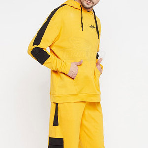 Precio al por mayor Chándal de invierno para hombre Tamaño personalizado con diseño único 100% Algodón Patrón sólido Ropa de hombre - Product Image 4