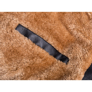 2024 vestes en cuir véritable de meilleure qualité pour hommes avec Logo de couleur personnalisé et design Washed Technics Zipper Jackets MS-LJ-08 - Product Image 6