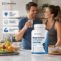 Capsules de Vitamines Complexes au Magnésium Marque Blanche OEM – Favorise la Santé Musculaire, Osseuse et Articulaire, la Récupération Physique pour Adultes